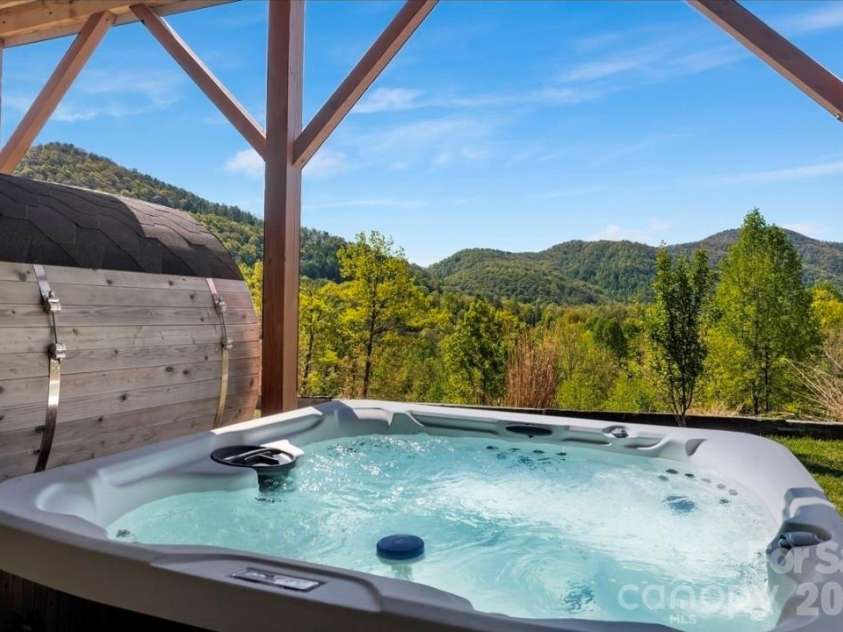 58 Bird Creek Estates Road, Black Mountain, NC 28711.  MLS# CAR4427379, YatesRealty ID 52383. Soak in those Views