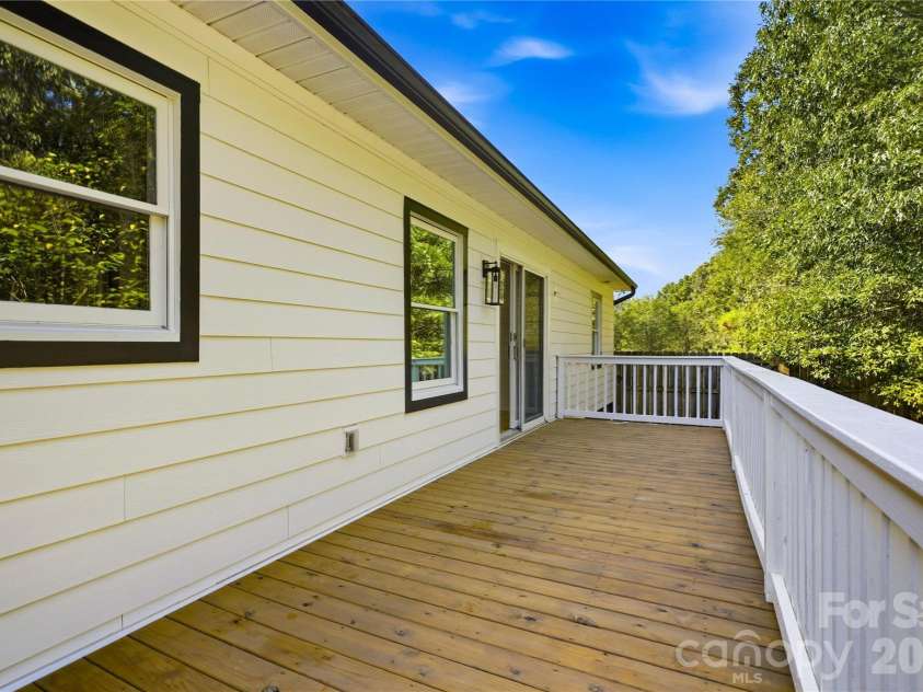 170 Countrytyme Lane, Iron Station, NC 28080.  MLS# CAR4426755, YatesRealty ID 52390. Back Deck