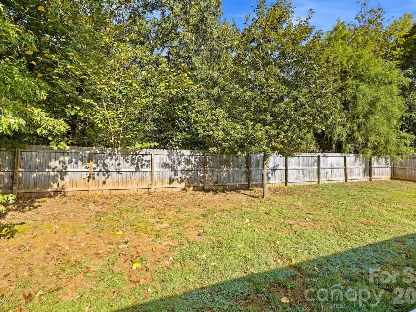 170 Countrytyme Lane, Iron Station, NC 28080.  MLS# CAR4426755, YatesRealty ID 52390. Backyard