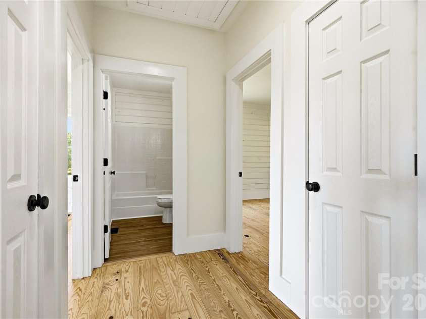 170 Countrytyme Lane, Iron Station, NC 28080.  MLS# CAR4426755, YatesRealty ID 52390. Hallway