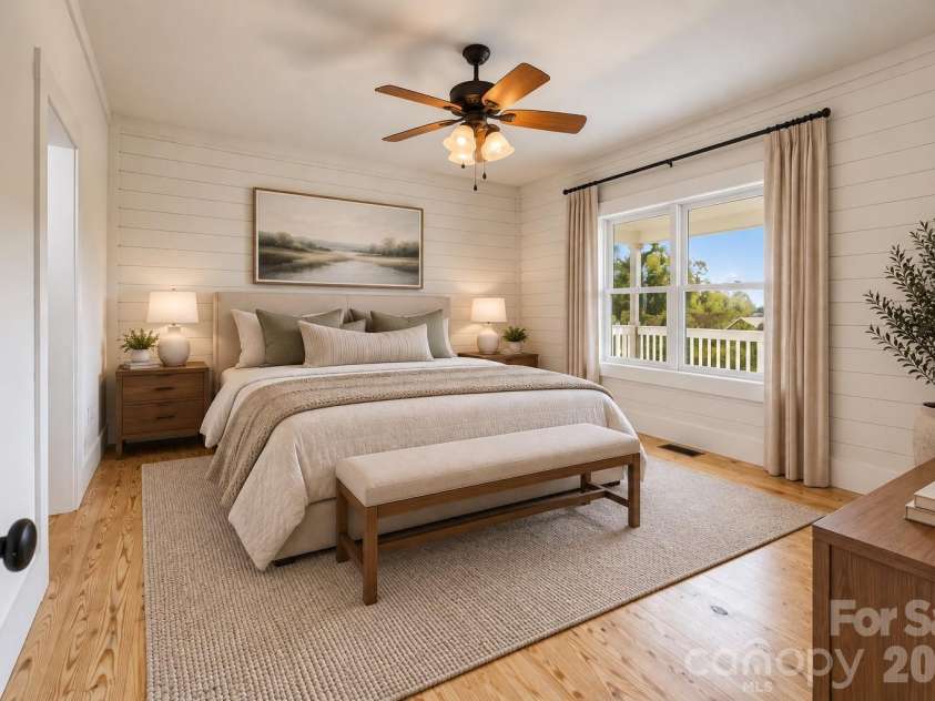 170 Countrytyme Lane, Iron Station, NC 28080.  MLS# CAR4426755, YatesRealty ID 52390. VS Primary Bedroom