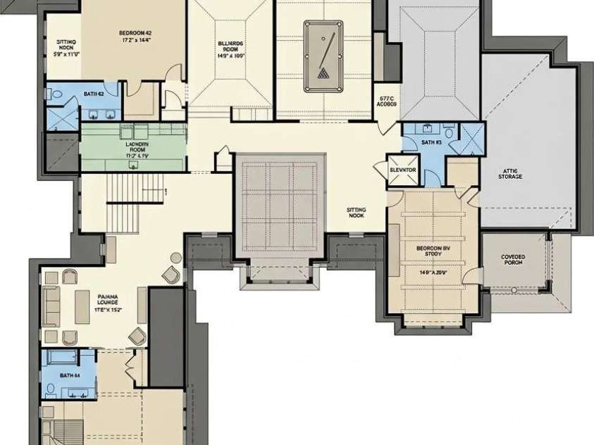 1013 Maxwell Court, Waxhaw, NC 28173.  MLS# CAR4358285, YatesRealty ID 5240. 2nd level floor plan