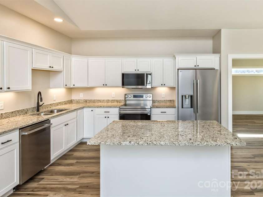 115 Peyton Elaine Road, Clyde, NC 28721.  MLS# CAR4329070, YatesRealty ID 52403. Kitchen island