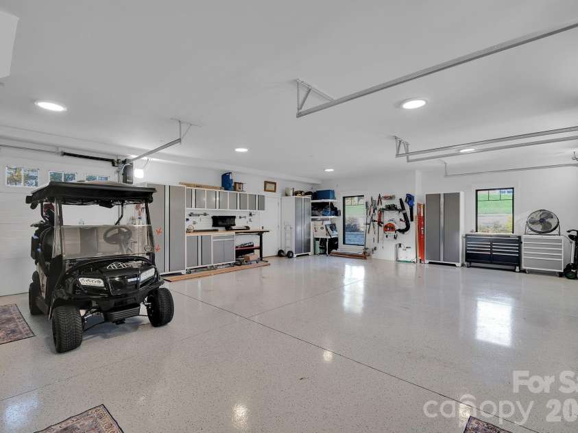 4111 Ridge Road, Conover, NC 28613.  MLS# CAR4317539, YatesRealty ID 5243. 2 car garage with seperate golf cart bay 
