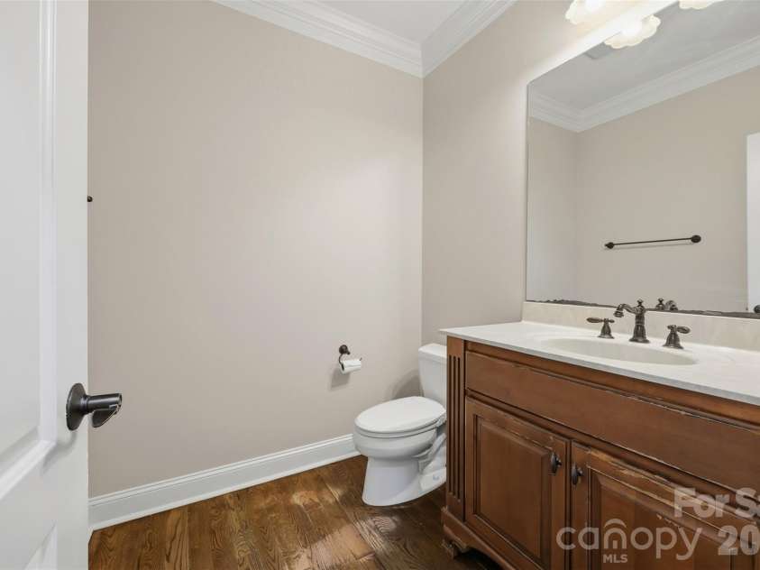 1163 Willow Creek Drive, Newton, NC 28658.  MLS# CAR4427436, YatesRealty ID 52432. Powder room