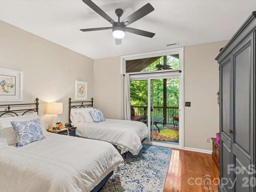 300 Caroline Lane, Pisgah Forest, NC 28768.  MLS# CAR4426646, YatesRealty ID 52453. 2nd bedroom