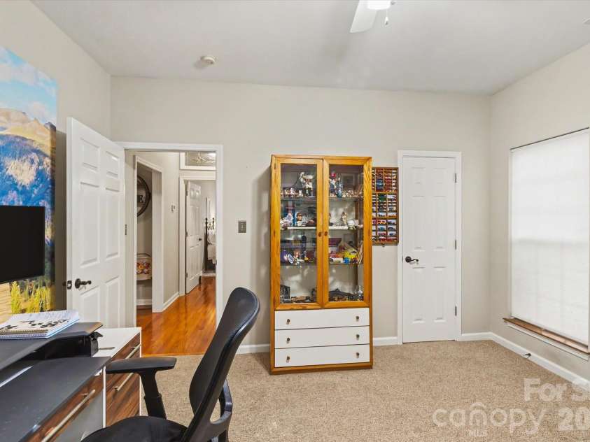 300 Caroline Lane, Pisgah Forest, NC 28768.  MLS# CAR4426646, YatesRealty ID 52453. 3rd bedroom