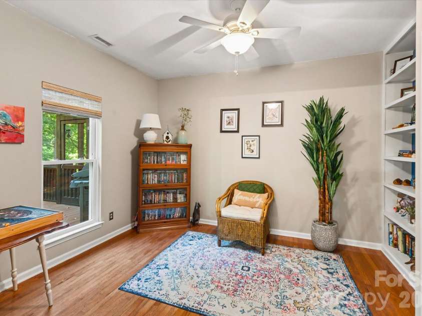 300 Caroline Lane, Pisgah Forest, NC 28768.  MLS# CAR4426646, YatesRealty ID 52453. Office off front entry