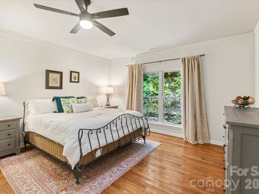 300 Caroline Lane, Pisgah Forest, NC 28768.  MLS# CAR4426646, YatesRealty ID 52453. Spacious primary suite