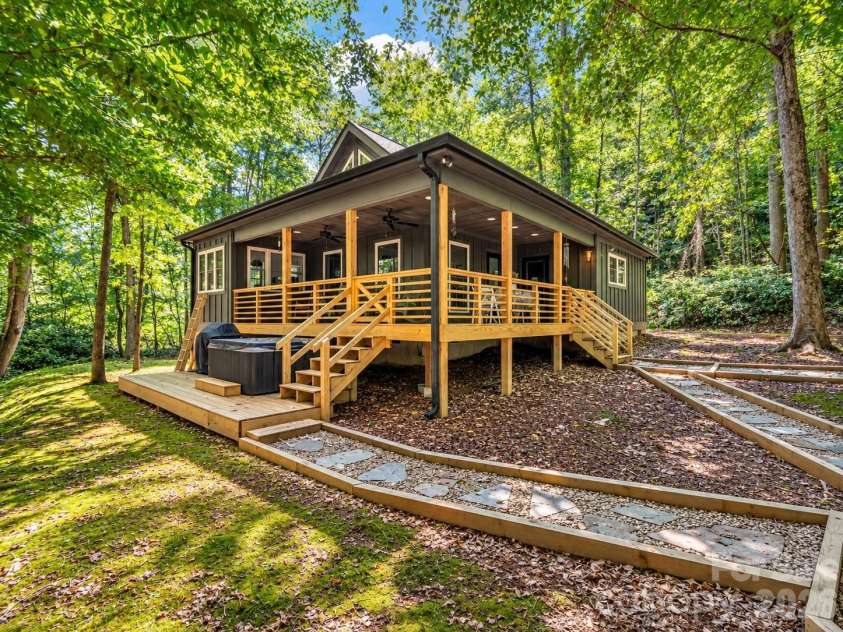 126 Swans Way, Lake Lure, NC 28746.  MLS# CAR4425832, YatesRealty ID 52458. 
