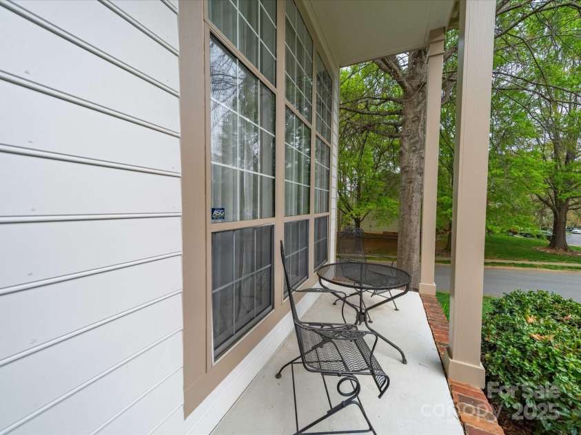 12708 Hollyhock Lane, Huntersville, NC 28078.  MLS# CAR4241322, YatesRealty ID 5246. Front Porch
