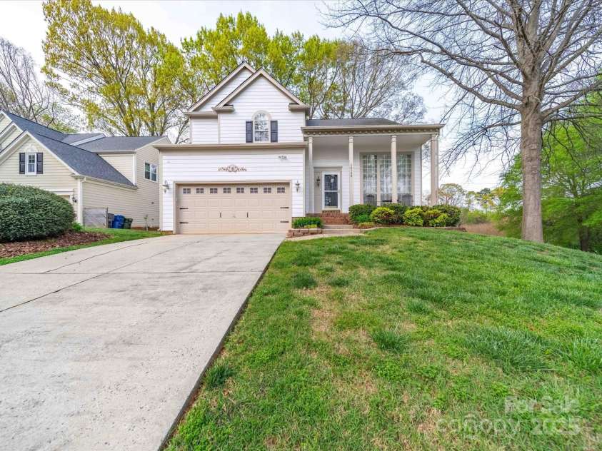 12708 Hollyhock Lane, Huntersville, NC 28078.  MLS# CAR4241322, YatesRealty ID 5246. Front View