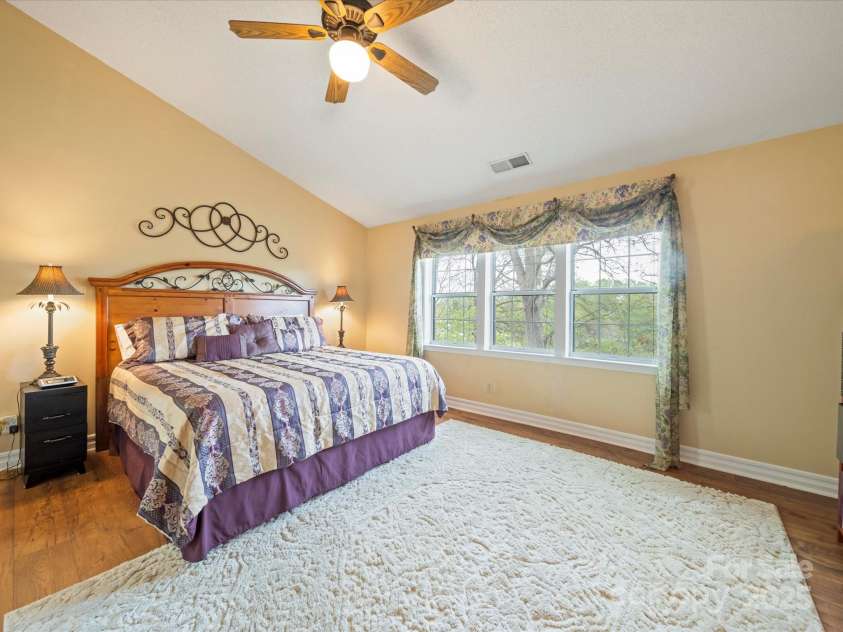 12708 Hollyhock Lane, Huntersville, NC 28078.  MLS# CAR4241322, YatesRealty ID 5246. Primary Bedroom