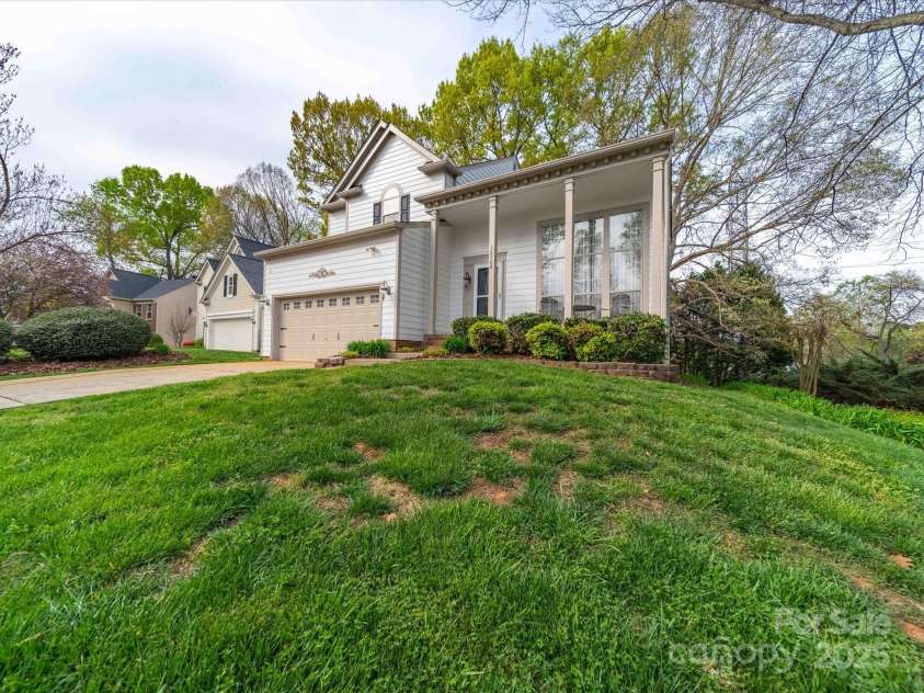 12708 Hollyhock Lane, Huntersville, NC 28078.  MLS# CAR4241322, YatesRealty ID 5246. View From Corner