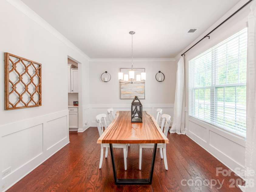 12110 Westbranch Parkway, Davidson, NC 28036.  MLS# CAR4423144, YatesRealty ID 52469. Dining room contd.