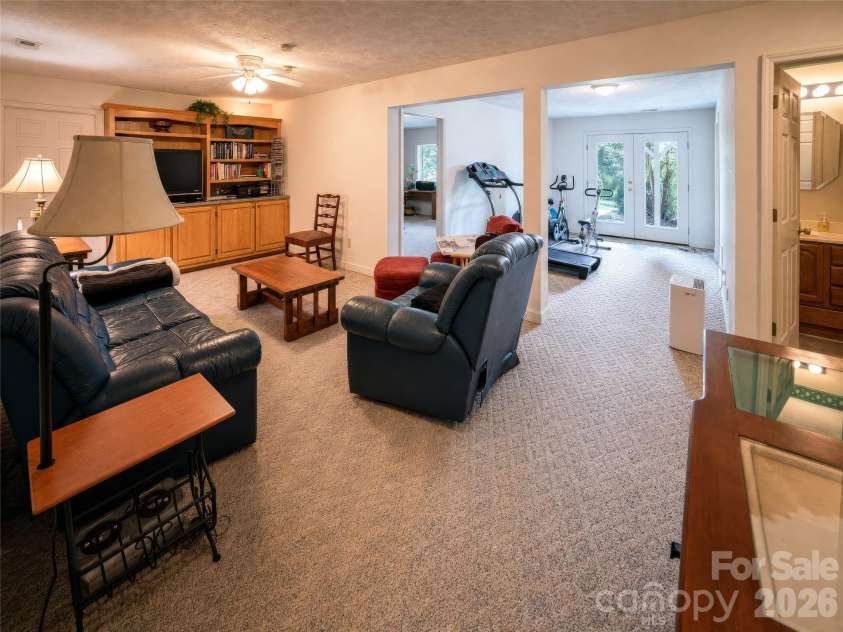 15809 US 221 None, Marion, NC 28752.  MLS# CAR4418221, YatesRealty ID 52475. Downstairs Family Room