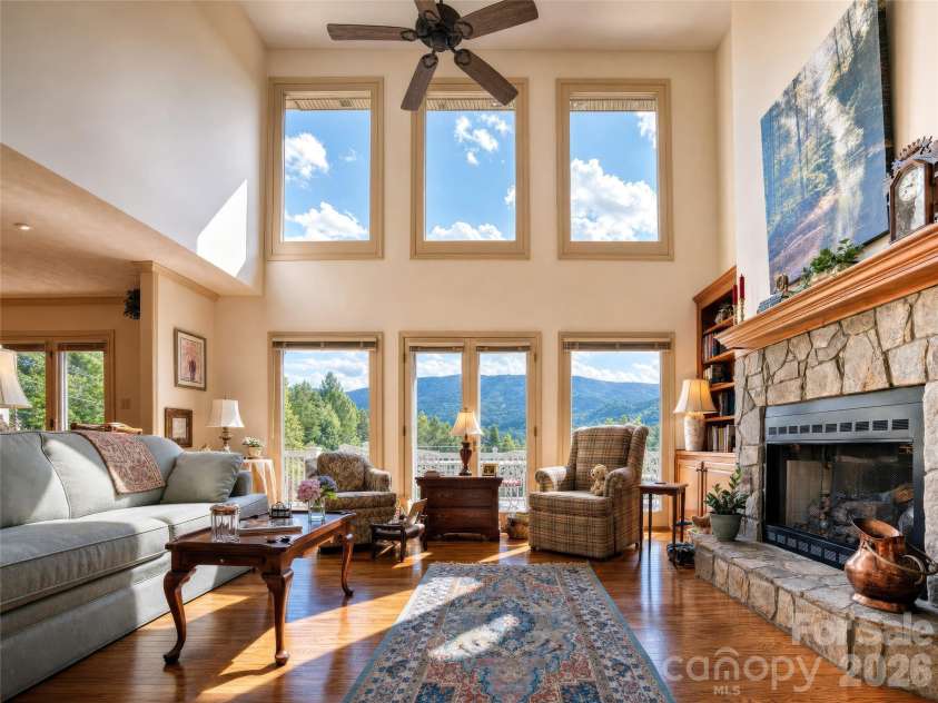 15809 US 221 None, Marion, NC 28752.  MLS# CAR4418221, YatesRealty ID 52475. Impressive Great Room