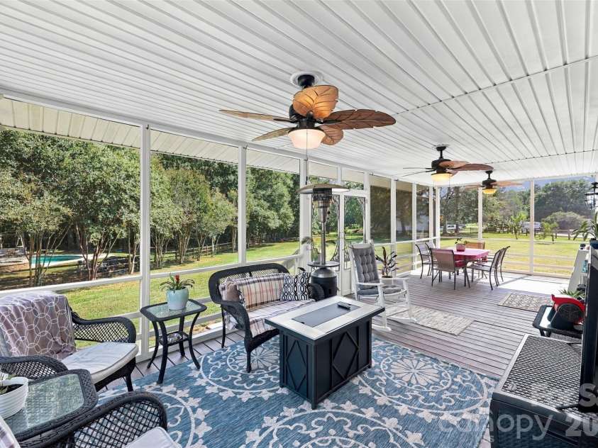 104 Felix Lane, York, SC 29745.  MLS# CAR4424734, YatesRealty ID 52480. Back Porch
