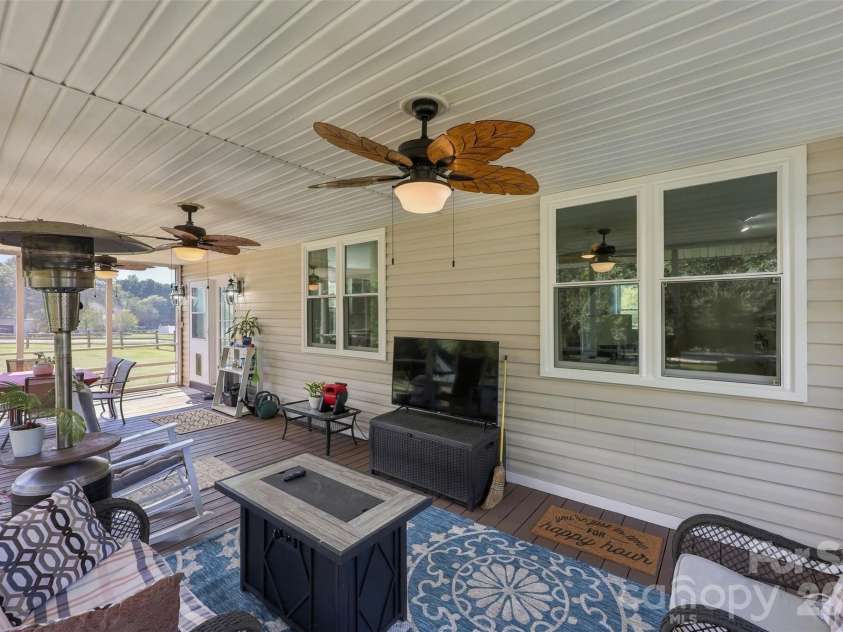 104 Felix Lane, York, SC 29745.  MLS# CAR4424734, YatesRealty ID 52480. Back Porch
