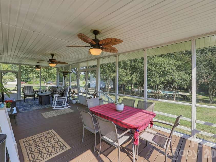 104 Felix Lane, York, SC 29745.  MLS# CAR4424734, YatesRealty ID 52480. Back Porch