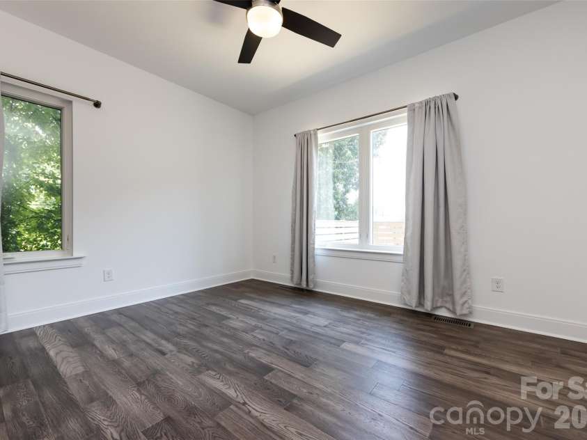 232 Flint Street, Charlotte, NC 28216.  MLS# CAR4425709, YatesRealty ID 52507. Primary bedroom 2nd floor