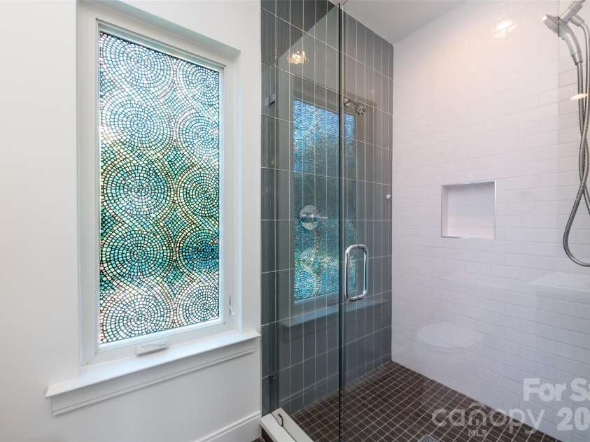 232 Flint Street, Charlotte, NC 28216.  MLS# CAR4425709, YatesRealty ID 52507. Primary shower 2nd floor