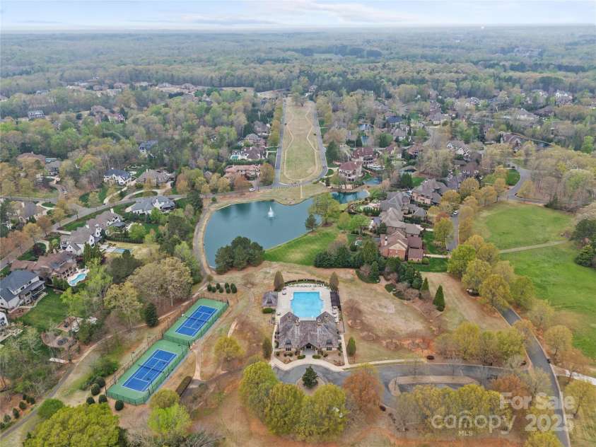 304 Ivy Springs Lane, Waxhaw, NC 28173.  MLS# CAR4239863, YatesRealty ID 5251. Community pool, tennis courts and pond