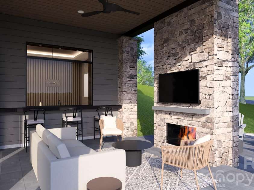 109 Split Rock Trail, Arden, NC 28704.  MLS# CAR4421532, YatesRealty ID 52513. Builder Rendering