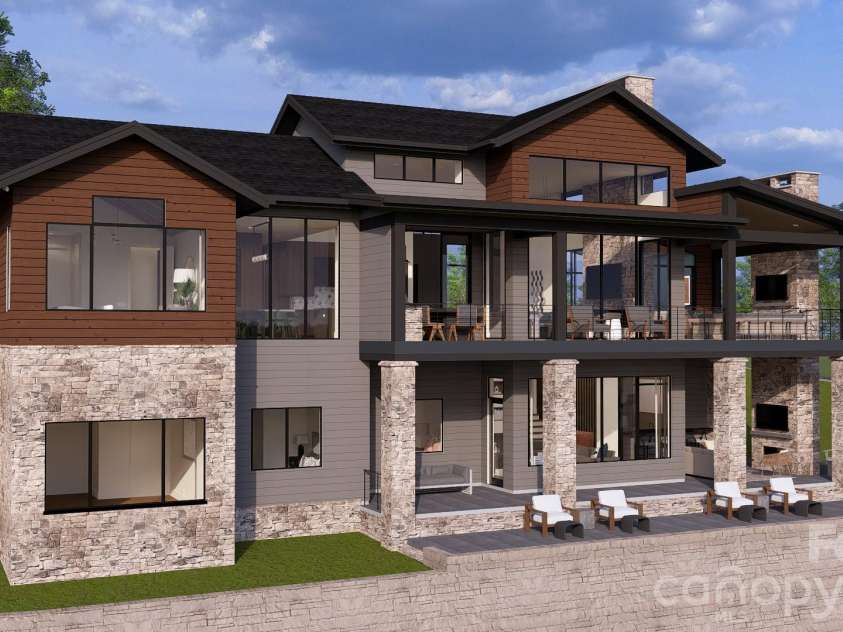 109 Split Rock Trail, Arden, NC 28704.  MLS# CAR4421532, YatesRealty ID 52513. Builder Rendering
