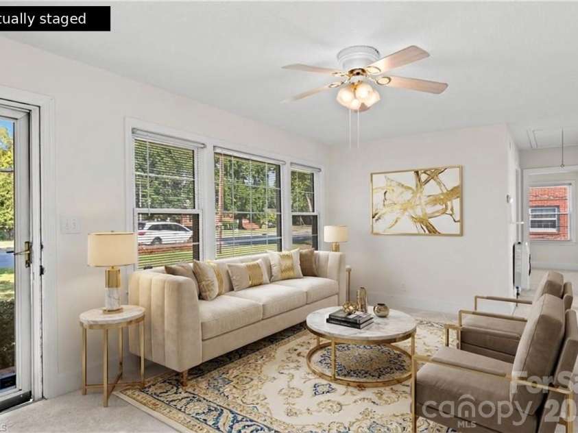 1248 Bolton Street, Winston Salem, NC 27103.  MLS# CAR4425431, YatesRealty ID 52536. Virtually staged