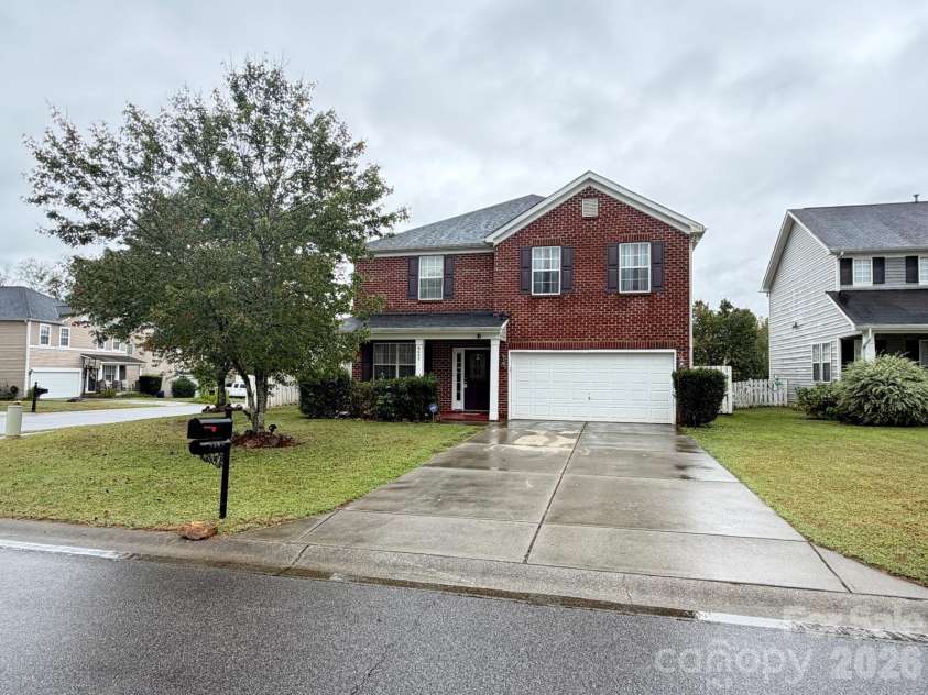 6603 Burkwood Court, Harrisburg, NC 28075.  MLS# CAR4427769, YatesRealty ID 52552. Front