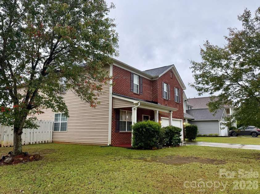 6603 Burkwood Court, Harrisburg, NC 28075.  MLS# CAR4427769, YatesRealty ID 52552. Front