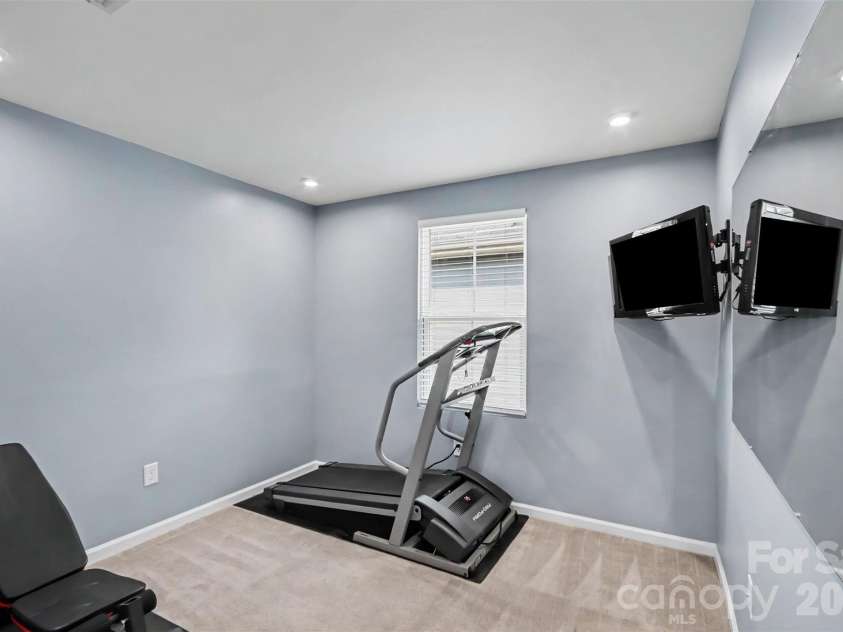 4112 Bowline Drive, Charlotte, NC 28269.  MLS# CAR4426572, YatesRealty ID 52559. Gym/second office space
