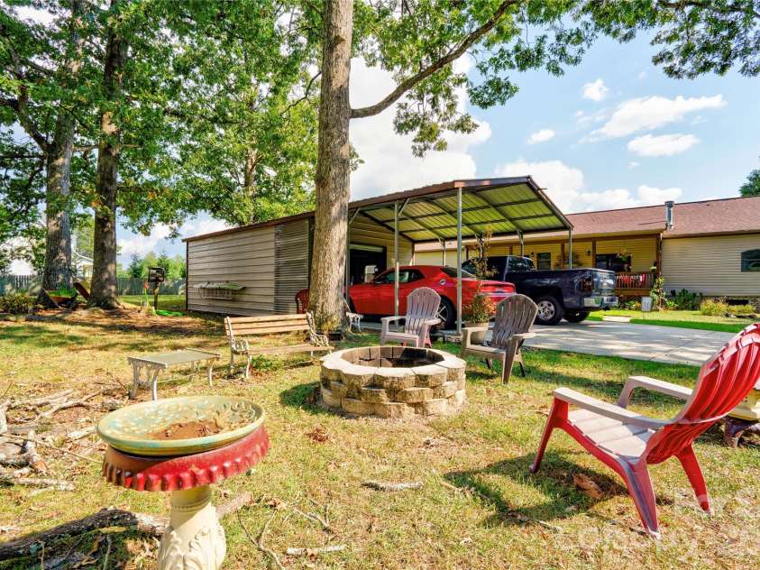 503-1 Stagecoach Trail, Cherryville, NC 28021.  MLS# CAR4427366, YatesRealty ID 52560. Back Yard