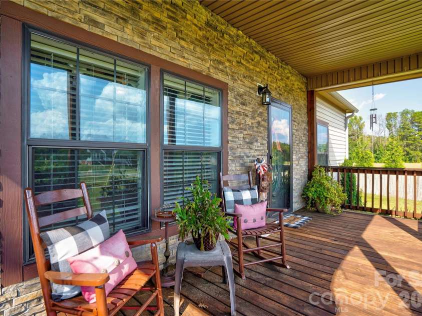 503-1 Stagecoach Trail, Cherryville, NC 28021.  MLS# CAR4427366, YatesRealty ID 52560. Covered Front Porch