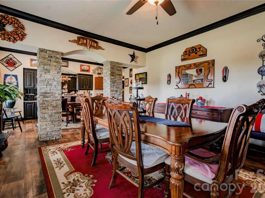 503-1 Stagecoach Trail, Cherryville, NC 28021.  MLS# CAR4427366, YatesRealty ID 52560. Dining Room