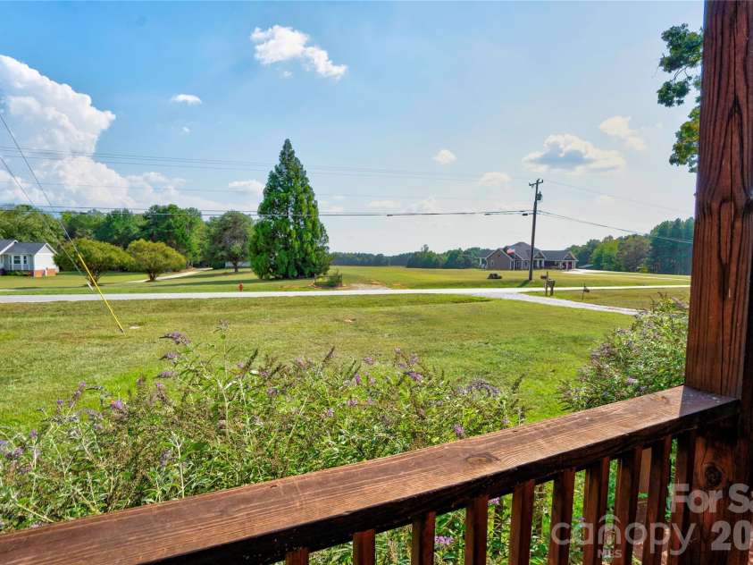 503-1 Stagecoach Trail, Cherryville, NC 28021.  MLS# CAR4427366, YatesRealty ID 52560. View from Front Porch