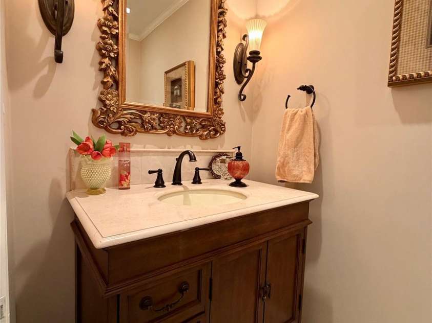 920 Paramount Circle, Gastonia, NC 28052.  MLS# CAR4354209, YatesRealty ID 5257. Custom half bath