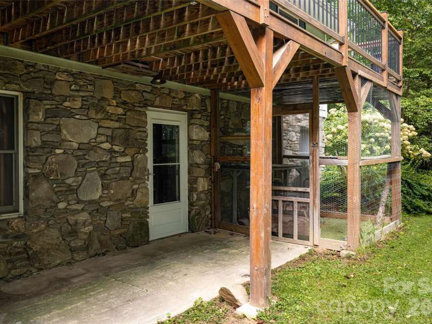 101 Guffey Mountain Road, Fairview, NC 28730.  MLS# CAR4426718, YatesRealty ID 52584. Access to lower level/ basement