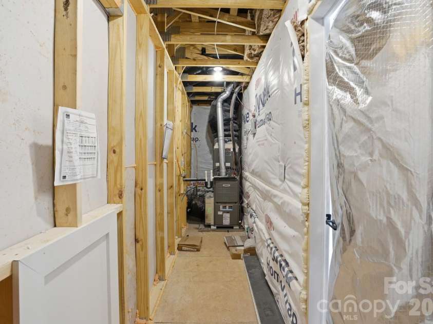 122 Dunlavin Way, Mooresville, NC 28115.  MLS# CAR4339879, YatesRealty ID 52588. Unfinished Storage