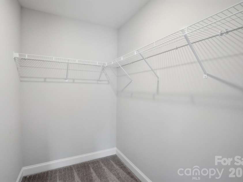 122 Dunlavin Way, Mooresville, NC 28115.  MLS# CAR4339879, YatesRealty ID 52588. Walk in closet