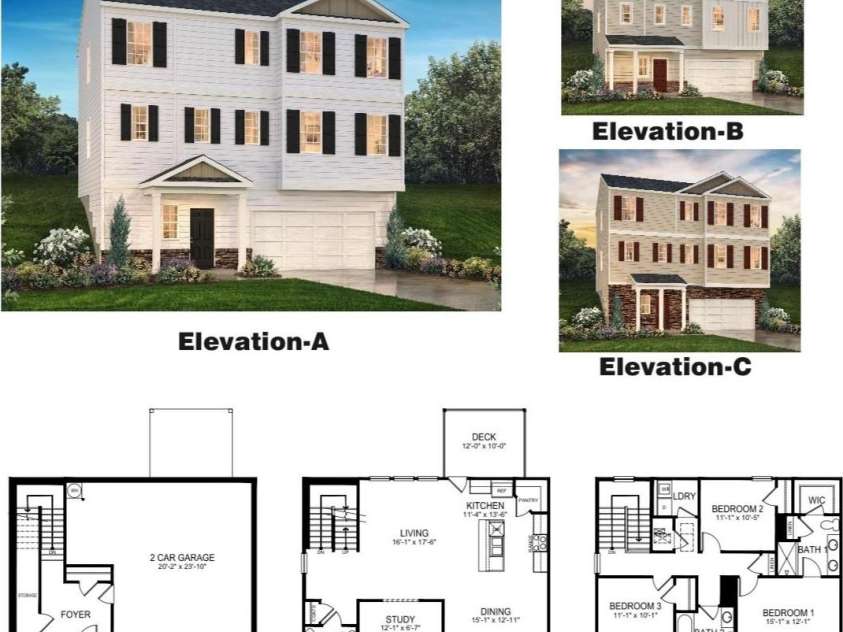 175 Marathon Lane, Candler, NC 28715.  MLS# CAR4138234, YatesRealty ID 526. HIllman Floor Plan