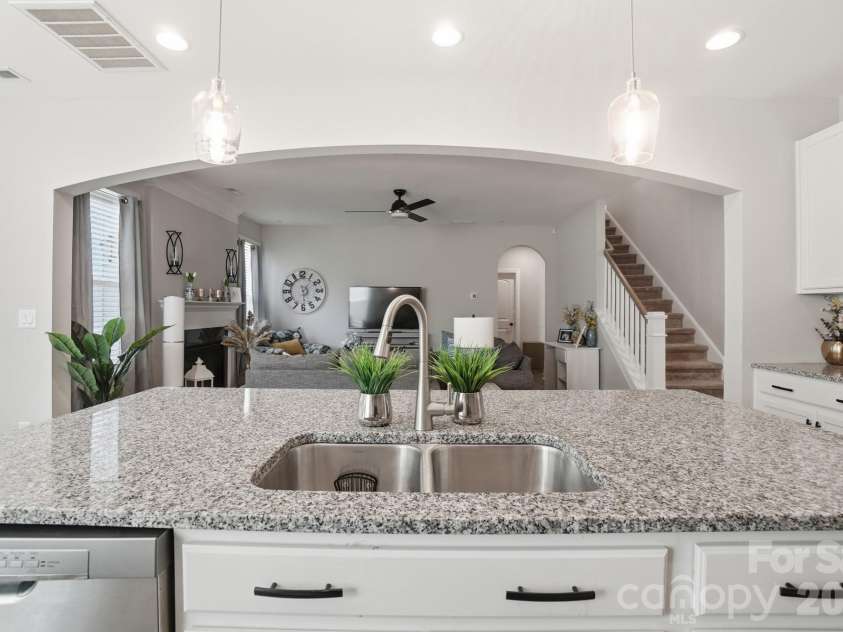 3046 Woodlands Creek Drive, Monroe, NC 28110.  MLS# CAR4366834, YatesRealty ID 52603. Kitchen 2