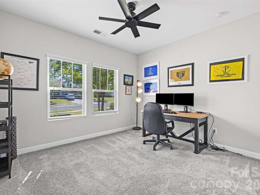 14830 Batteliere Drive, Charlotte, NC 28278.  MLS# CAR4424423, YatesRealty ID 52604. 2nd bedroom can be used as an office.