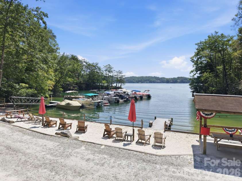 132 Falls View Trail, Lake Lure, NC 28746.  MLS# CAR4424804, YatesRealty ID 52610. Community Beach