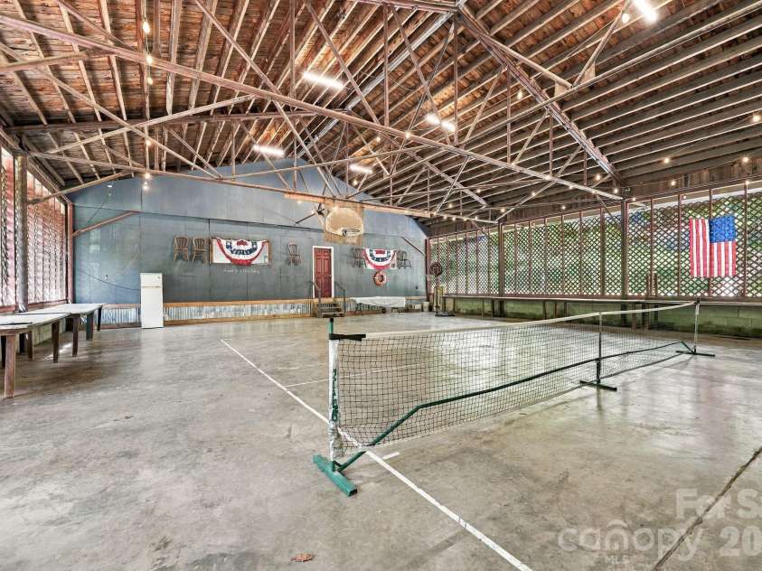 132 Falls View Trail, Lake Lure, NC 28746.  MLS# CAR4424804, YatesRealty ID 52610. Community pickle ball court
