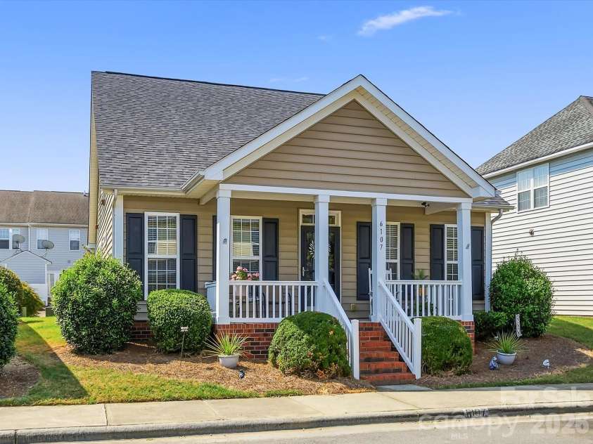 6107 Eisenhower Lane, Indian Trail, NC 28079.  MLS# CAR4427789, YatesRealty ID 52613. 