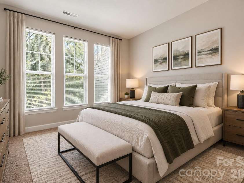 7137 Founders Club Court, Charlotte, NC 28269.  MLS# CAR4418693, YatesRealty ID 52632. Virtually Staged