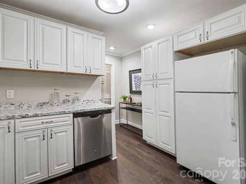 502 Plantation Road, Lancaster, SC 29720.  MLS# CAR4426639, YatesRealty ID 52636. Tall pantry cabinets with pull out shelves. Counters with room to work