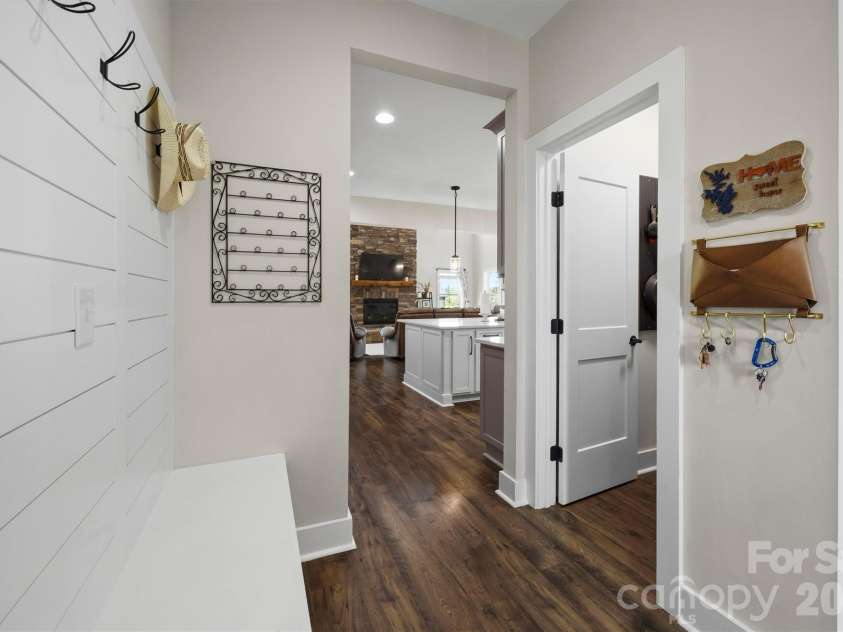 2665 Umberger Road, Cleveland, NC 27013.  MLS# CAR4425571, YatesRealty ID 52643. Drop zone right off garage